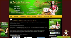 Desktop Screenshot of bandarbola.net