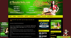 Desktop Screenshot of bandarbola.com